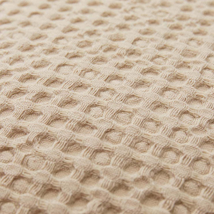 Leinen-Baumwoll-Kissenhülle Pina [Beige]