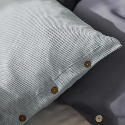 Jersey-Bettwäsche Medelo [Nebelblau]