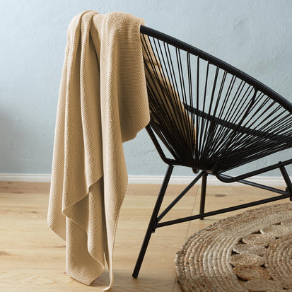 Baumwolldecke Antua [Creme]