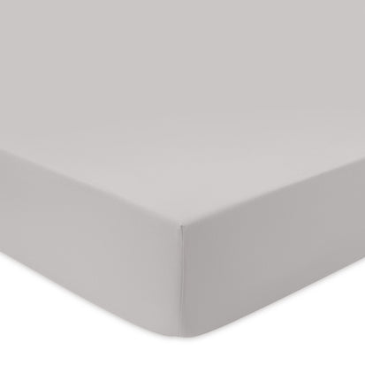 Flanell-Spannbettlaken Cambra [Hellgrau]