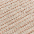 Runner Duburi Pale terracotta & Natural white, 100% Cotton | URBANARA Runners