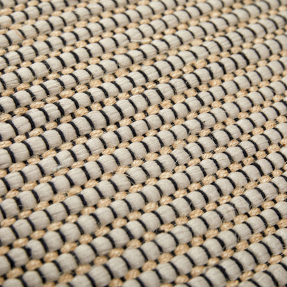 Upcycling-Teppich Fermilo [Kamel]