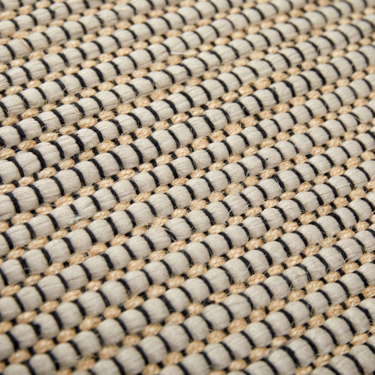 Upcycling-Teppich Fermilo [Kamel]