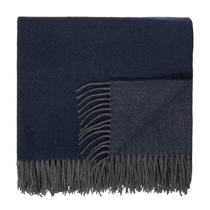 Kaschmirdecke Sorana [Dunkles Blaugrau]