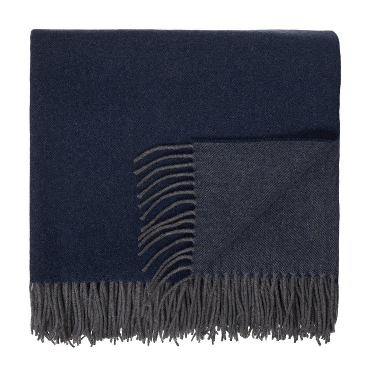 Kaschmirdecke Sorana [Dunkles Blaugrau]
