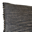 Upcycling-Kissen mit Füllung Cadema [Schwarz]
