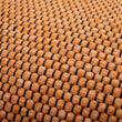 Upcycling-Kissen mit Füllung Garvao [Honig]