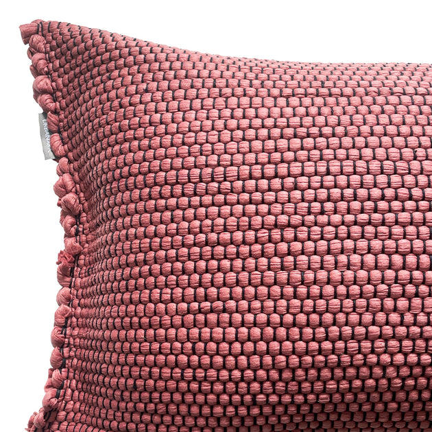 Upcycling-Kissen mit Füllung Garvao [Rosa]