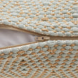 Upcycling-Kissen mit Füllung Pavaro [Jade]