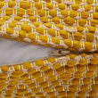Upcycling-Kissen mit Füllung Pavaro [Senfgelb]