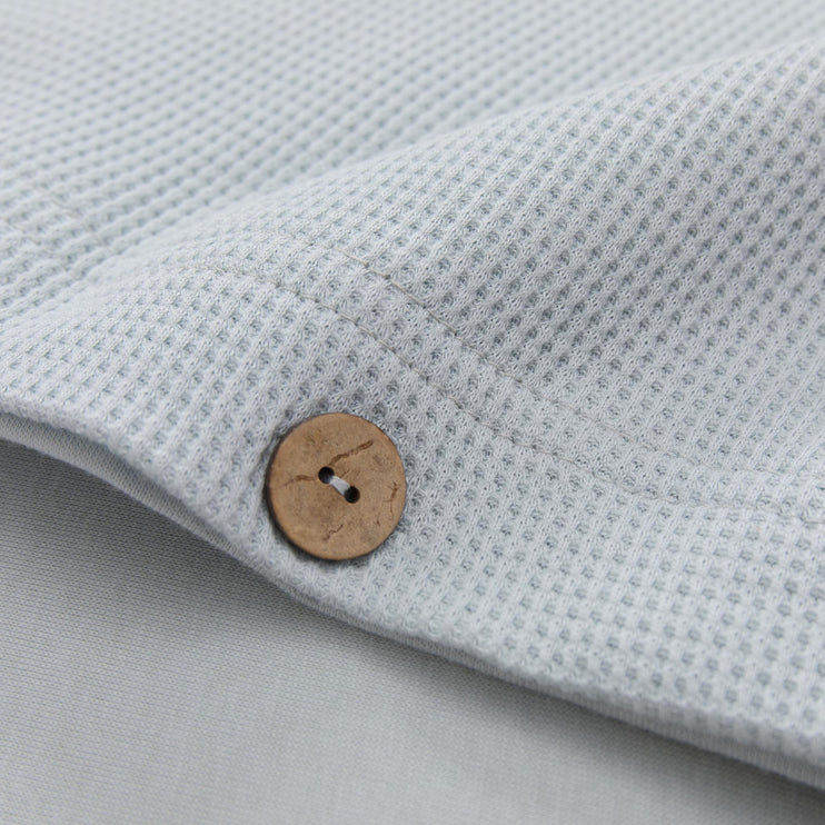 Jersey-Bettwäsche Medelo [Nebelblau]