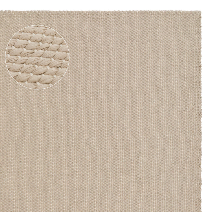 Upcycling-Teppich Montalegro [Beige]