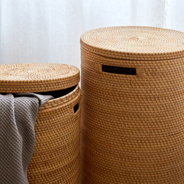 Rattan-Wäschekorb Seseh [Natur]