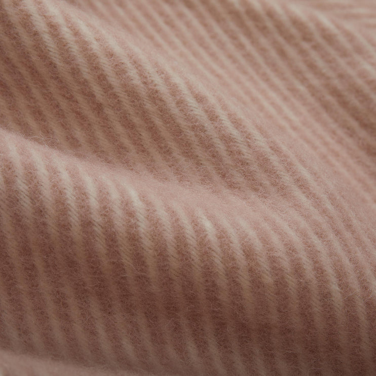 Wolldecke Gotland [Zartrosa/Creme]