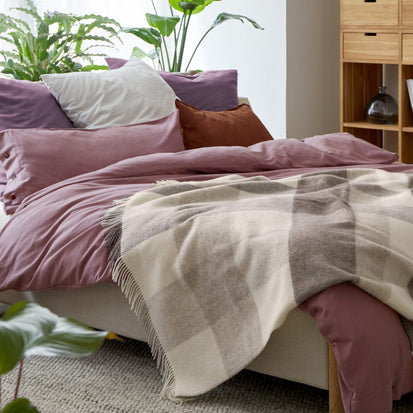 Wolldecke Neriola [Greige & Creme]