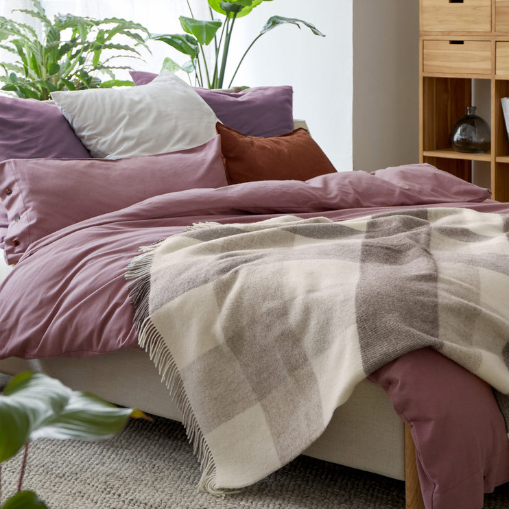 Wolldecke Neriola [Greige & Creme]