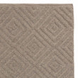 Barod Rug stone grey, 100% wool