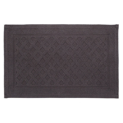 Osuna Bath Mat charcoal, 100% cotton