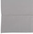Benais flat sheet, grey, 100% cotton | URBANARA sheets