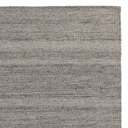 Patan Runner grey melange, 80% wool & 20% organic cotton