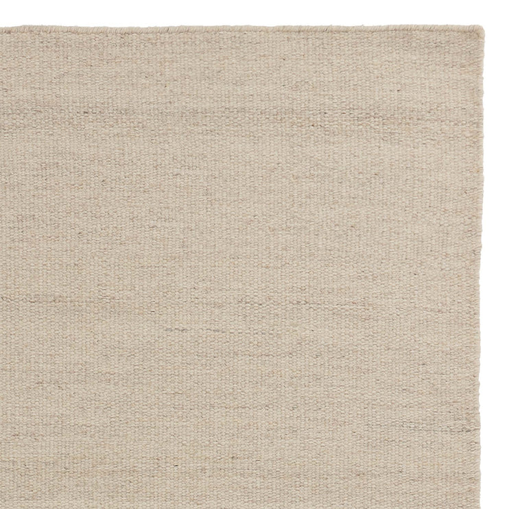 Patan Runner natural white, 80% wool & 20% organic cotton