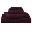 Alvito hand towel, bordeaux red, 100% zero twist cotton