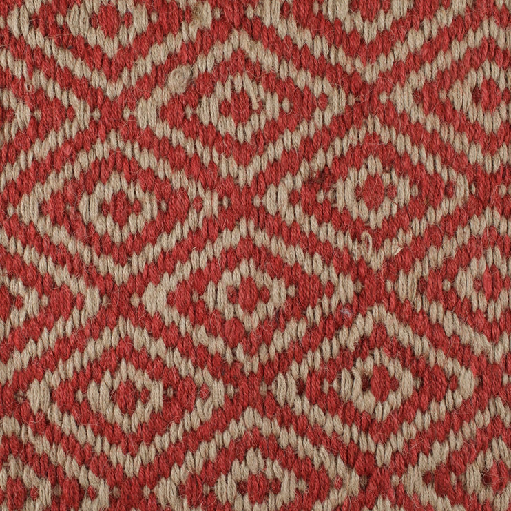 Dasheri doormat, red, 100% jute | URBANARA doormats