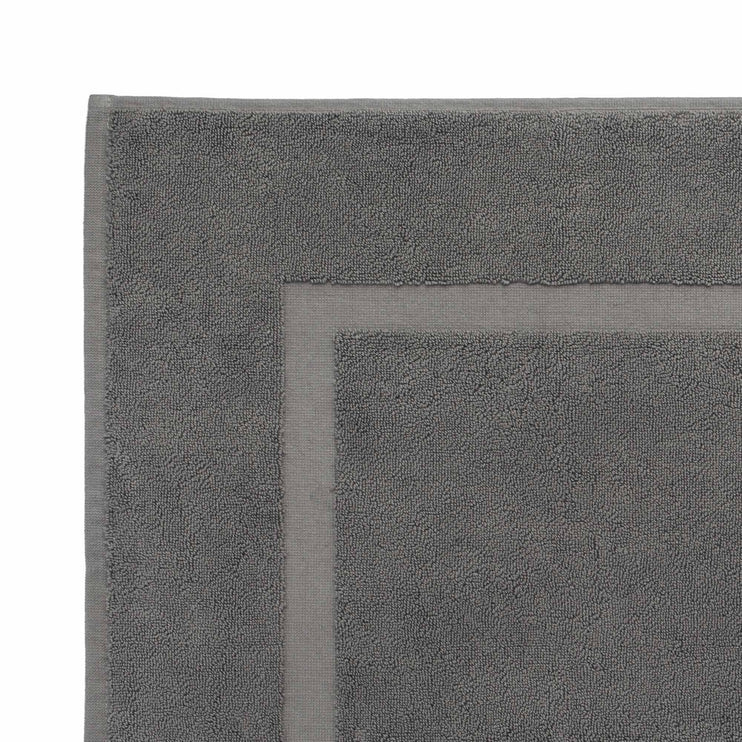 Badematte Penela, Platingrau, 100% ägyptische Baumwolle | Hochwertige Wohnaccessoires