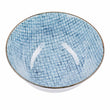 Onuma bowl, white & blue, 100% ceramic | URBANARA plates & bowls