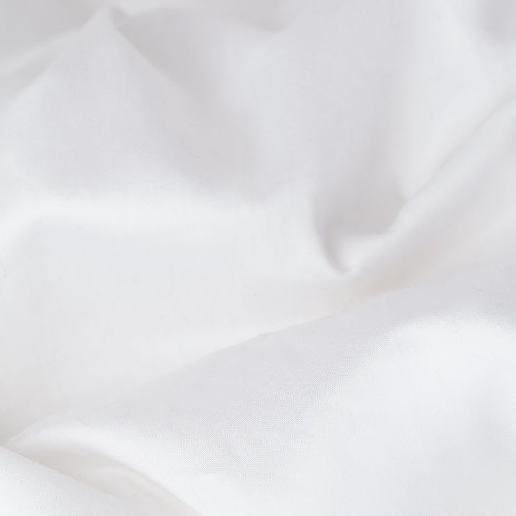 Manziana duvet cover, white, 100% egyptian cotton | URBANARA sateen bedding
