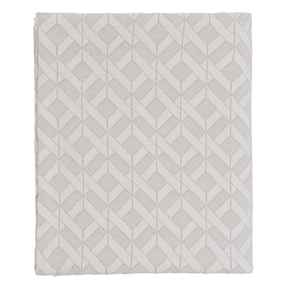 Aldeia quilt, light cream & black, 100% cotton
