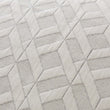 Aldeia quilt, light cream & black, 100% cotton | URBANARA bedspreads & quilts