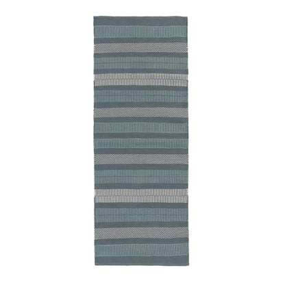 Vandani Runner in green grey & light green grey & off-white | Home & Living inspiration | URBANARA