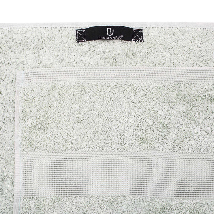 Gemischtes Handtuch Set Penela, Minzgrün, 100% ägyptische Baumwolle | Hochwertige Wohnaccessoires