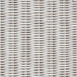 Wäschekorb Java, Weiß-Lackiert, 100% Rattan & 100% Baumwolle | Hochwertige Wohnaccessoires