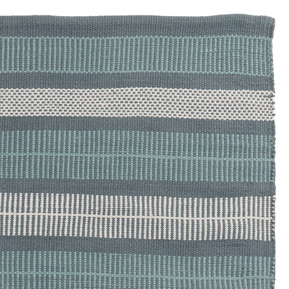 Vandani Rug green grey & light green grey & off-white, 100% cotton