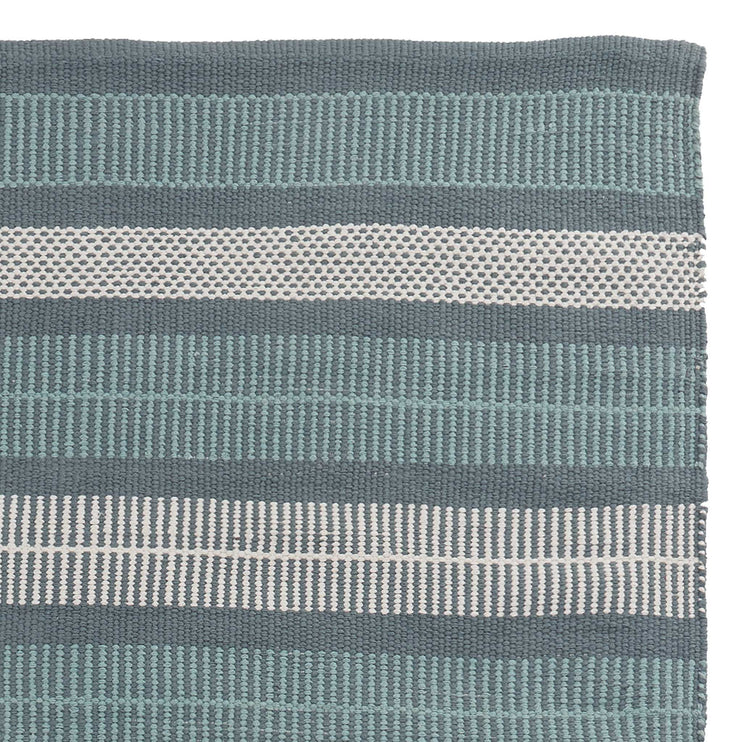 Vandani Rug green grey & light green grey & off-white, 100% cotton