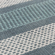 Vandani Rug green grey & light green grey & off-white, 100% cotton | URBANARA cotton rugs