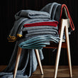 Black & Cream & Red Foligno Decke | Home & Living inspiration | URBANARA