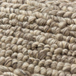 Kalgi Rug off-white & grey & light brown, 100% wool felt | High quality homewares