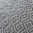 Kissenhülle Uyuni, Anthrazit & Creme, 100% Kaschmirwolle | Hochwertige Wohnaccessoires