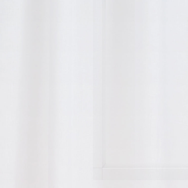 Fana curtain, white, 100% linen | URBANARA curtains
