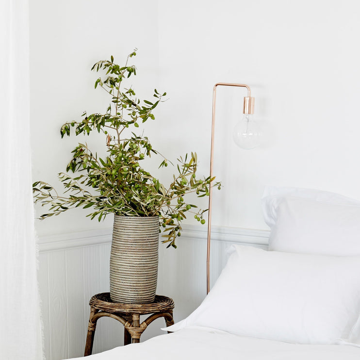 Stehlampe Vida, Kupfer, 100% Edelstahl | URBANARA Stehlampen