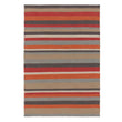 Teppich Barli, Orange, 50% Schurwolle & 50% Baumwolle | Hochwertige Wohnaccessoires