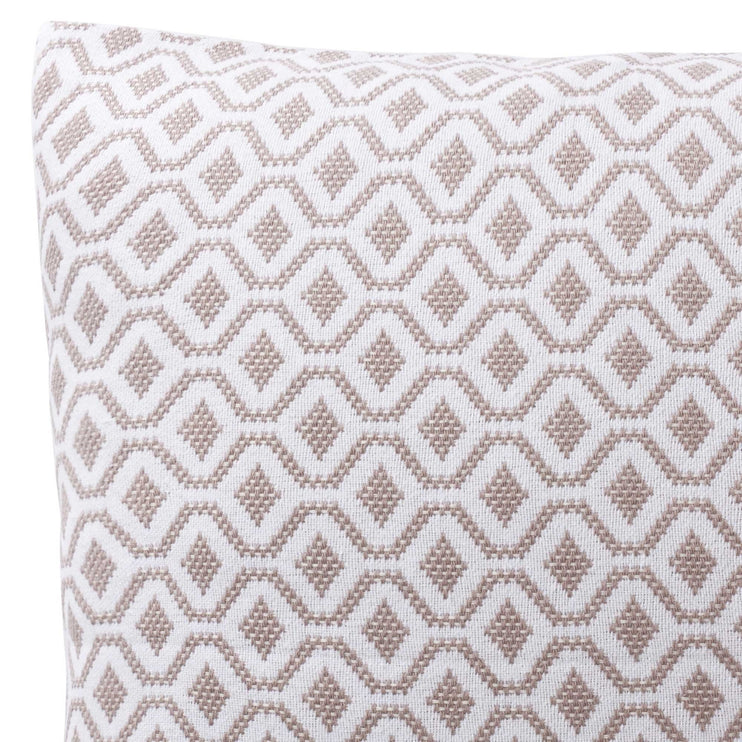Kissenhülle Viana, Natur & Weiß, 100% Baumwolle | URBANARA Kissenhüllen