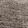 Odis runner in grey brown & off-white & black, 87% new wool & 9% cotton & 4% polyester |Find the perfect runners