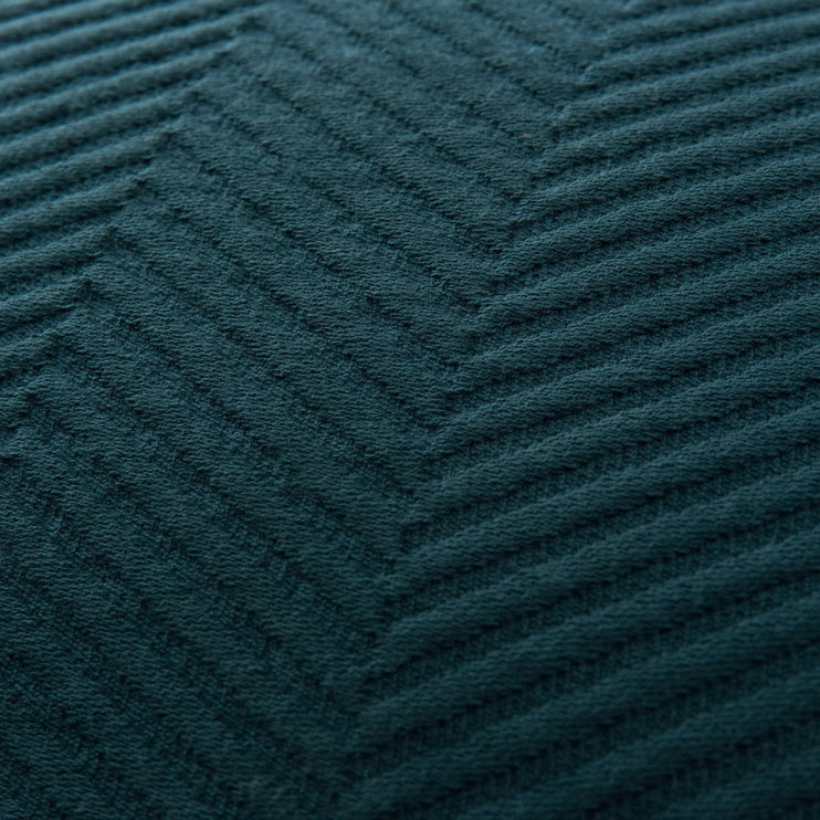 Lixa cushion cover, teal, 100% cotton |High quality homewares