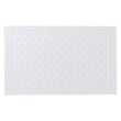 Osuna bath mat, white, 100% cotton