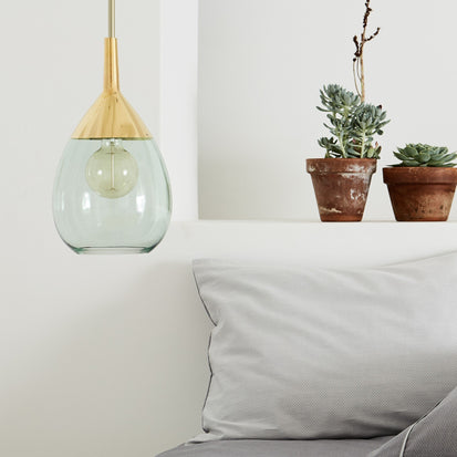 Green & Brass Karlino Hängelampe | Home & Living inspiration | URBANARA