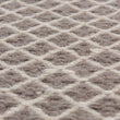 Loni runner in grey & off-white, 100% wool |Find the perfect runners